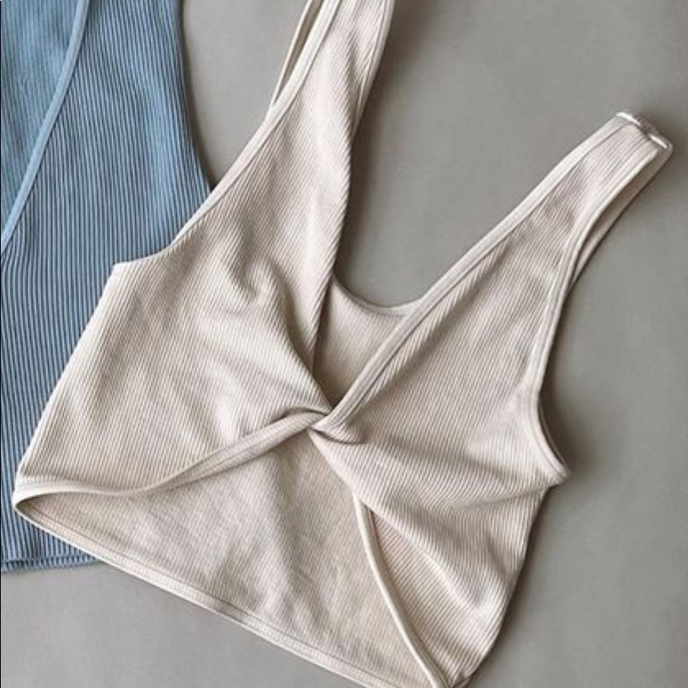 American Threads Crop Top